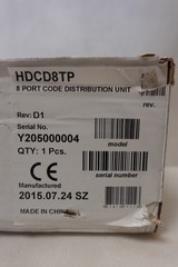 HONEYWELL HDCD8TP 8 PORT CODE BI-DIRECTIONAL DISTRIBUTION UNIT
