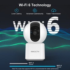 2Pack Wireless Pan/Tilt Security Cameras Indoor Baby Pet Monitor 3MP 2 Way Audio