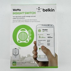 Belkin WeMo Insight Outlet Switch Smart Wi-Fi Home Remote Power Plug Android iOS