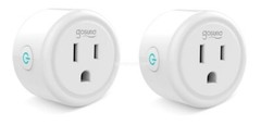 Smart plug,wp-3 GS, Only Supports 2.4GHz wi-fi(2 Pieces) used(scratch,marks)