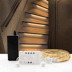 Motion Sensor with Daylight Sensor Sync Light Up Type LED Stair Lighting Kit SSL