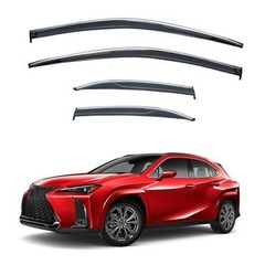 4pcs JDM Vent Window Visors Compatible with 2019-2024 For 2019-2024 Lexus UX