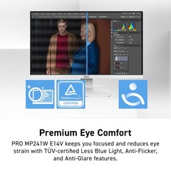 Msi Pro Mp241W E14V 24-Inch Ips 1920 X 1080 Fhd Office Monitor 144Hz Free-Sync