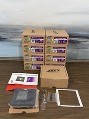 RTi RK3-V RKV3 In Wall Universal Touchscreen Controller Gloss Black (PRICE FOR 1