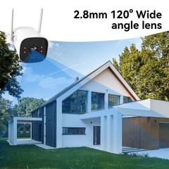 8MP 4K Wireless Two Way Audio IP Security Camera System 8MP 10CH NVR WIFI AI 2TB