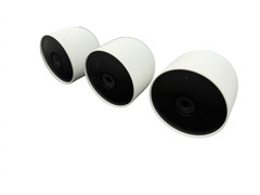 Google Nest 1080p Indoor/Outdoor Battery-Operated Security Camera 2nd Gen 3PK UD