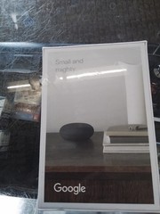 Google Nest Mini (2nd Generation) Smart Speaker – Charcoal- Sealed !