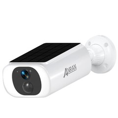 ANRAN 3MP Solar Security Camera Wireless WIFI Battery Rechargeable Home Outdoor