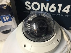 SPECO O8VD3M 8MP 4K Outdoor Network Dome Camera W/ IR Night Vision 2.8-12mm NEW!