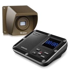 Wuloo Wireless Motion Sensors Driveway Alarms Patrol Home Security Alert System