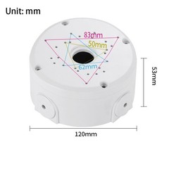 Plastic Universal Junction Box for Bullet & Dome IP Security Camera Mount Bra…