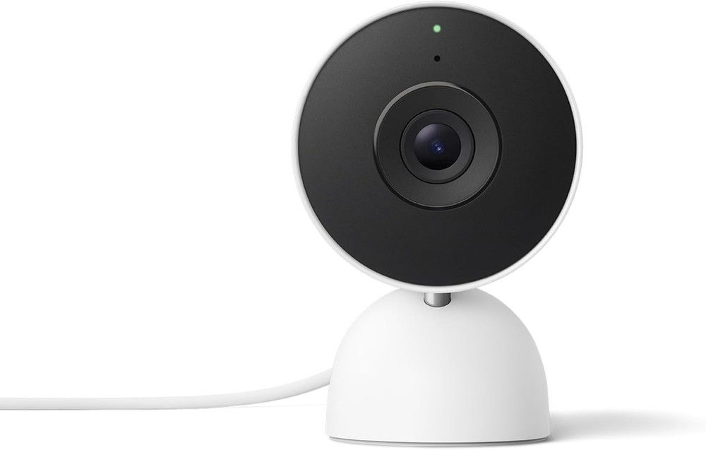 Google Nest Cam Indoor Security Camera 3rd Gen – 2K – Wired – GA09973-US – New