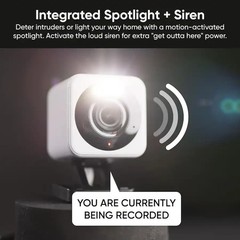 ✅ WYZE Cam V4 2.5k QHD WiFi In/Outdoor Wired Security Camera Color Night Black ✅