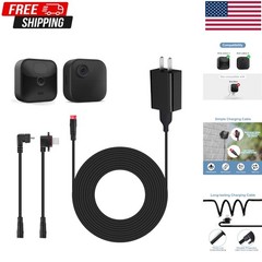 23ft/7m Power Cable and Adapter for Blink Outdoor 4 4th Gen & 3rd Gen & Blink…