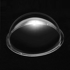 4.7 Inch Clear Acrylic Dome Cover Replacement Security Camera Housing Pet Window
