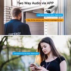 SolarCam 2K Wireless Outdoor Security Camera – Solar-Powered No Monthly Fees