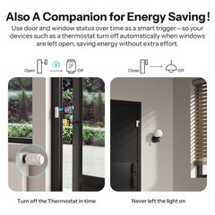 SONOFF Zigbee Wireless Door and Window Sensor, Smart Security Door Contact Alarm