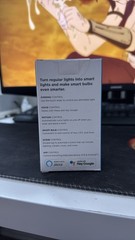Brilliant Smart Dimmer Switch (grey) — Compatible with Alexa, Google Assistant