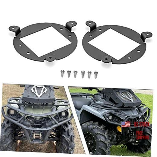 Headlight Upgrade Coversion Bezel Mount Bracket Compatible with Can-Am