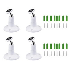 4 Set for Arlo Bracket Mounts for Ultra Cameras 360° Swivel ABS Plastic outdoor