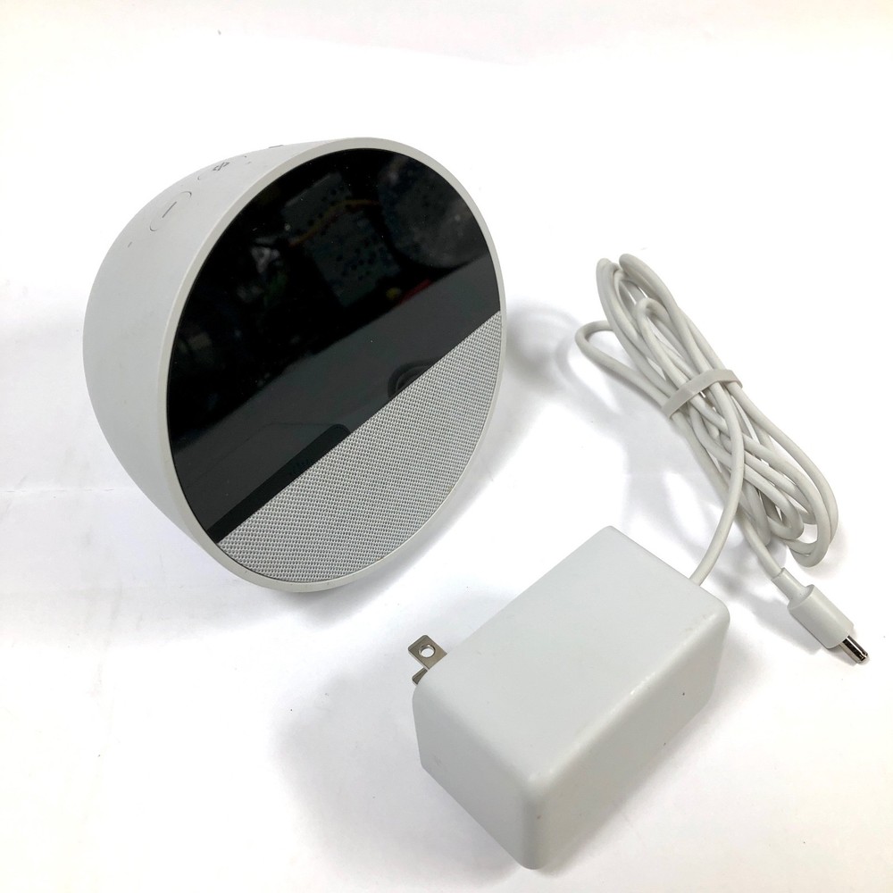 Amazon Echo Spot Smart Speaker Display (Model BV84J9) – White