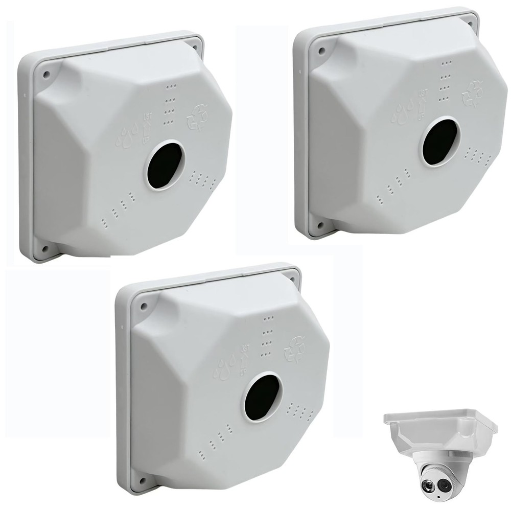 Universal Bullet Security Camera Junction Box Mount Bracket Plastic Rainproof…