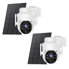 2/4PK Solar Camera Outdoor Wireless Solar Security Camera System WiFi iP Camera