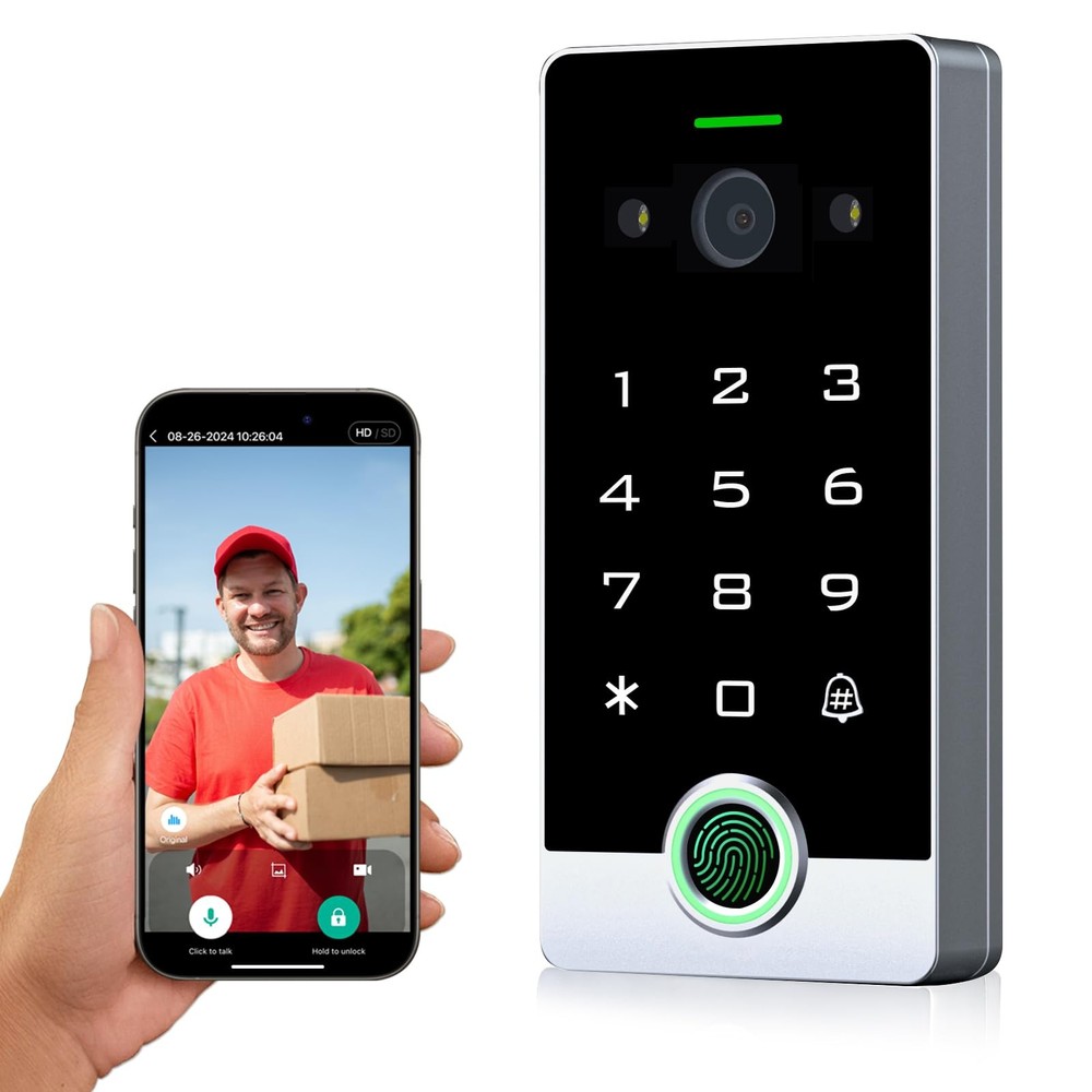 Smart WiFi Video Intercom & Doorbell Tuya Access Control System, Doorbell-ACS