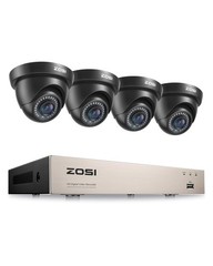 1080p Home Security Cameras System with AI Human/Vehicle Detection,H.265+ 8CH…