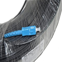 50-200M SC Indoor Fiber Optic Patch Cord Singlemode Simplex Jumper for FTTH