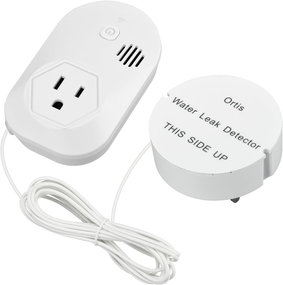 Water Alarm Leak Detector, 95 Db Loud Alarm, Prevent Serious Floods and Water Da