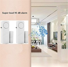 Battery-Powered 90DB Door Window Alarms – Essential Safety for Homes & Offices
