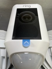 Ring Floodlight Cam Hardwired Security Camera White, New opened box