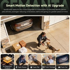 2.5K 4MP Security Camera Wireless Outdoor, Free Cloud Storage, 2.4G/5Ghz WiFi…