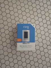 NEW Ring Stick Up Cam Indoor/Outdoor 1080p WiFi battery Security Camera W 3rd