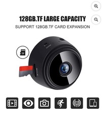 (2) IP Wireless Security Camera With Adhesive / Magnetic Base Unused