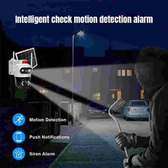Dual Lens 1080P WiFi IP Camera Wireless Outdoor CCTV PTZ Home Security IR Camera