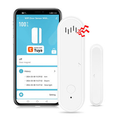 Smart WiFi/Zigbee Door Window Sensor Home Security Alarm Battery Powered Wireles