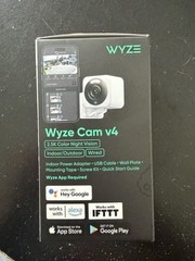 Wyze Cam v4 2.5K Wired Wi-Fi IP Camera Color Night Vision Indoor/Outdoor