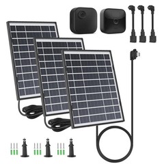 iTODOS 3 Pack Solar Panel Compatible with Blink Outdoor 4 (4th Gen)/ (3rd Gen…