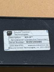 SCT RC5-CE Camera End Remote Cam5 Digital Single Cable Link Ships Fast!