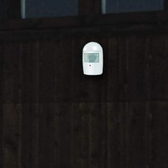 U.S Patrol Driveway Patrol Garage Motion Sensor Security Infrared System White