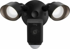 Ring – Floodlight Cam Plus Outdoor Wired 1080p Surveillance Camera – Black