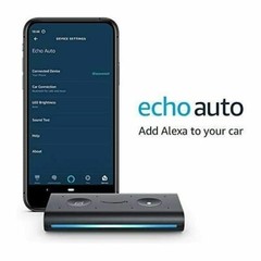 Amazon Echo Auto Smart Assistant Hands Free Speaker with Alexa Black B07VTK654B
