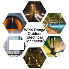 3 Way IP68 Junction Box Outdoor Waterproof 3 2 PCS