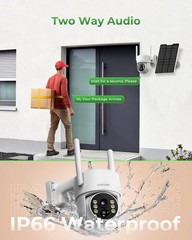 Solar Battery Powered Security Camera for SC43 Wireless Security Camera System