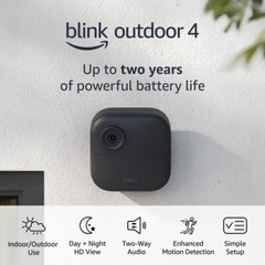 3 PACK BLINK OUTDOOR 4th Gen WiFi SECURITY Add-on Camera – SYNC MODULE REQUIRED