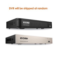 ZOSI H.265+2MP 8CH DVR 1080p Security CCTV Camera System Motion Alerts Outdoor