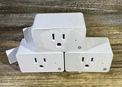 GE CYNC Indoor Smart Plug Bluetooth Wi-Fi Works with Alexa & Google Lot of 3