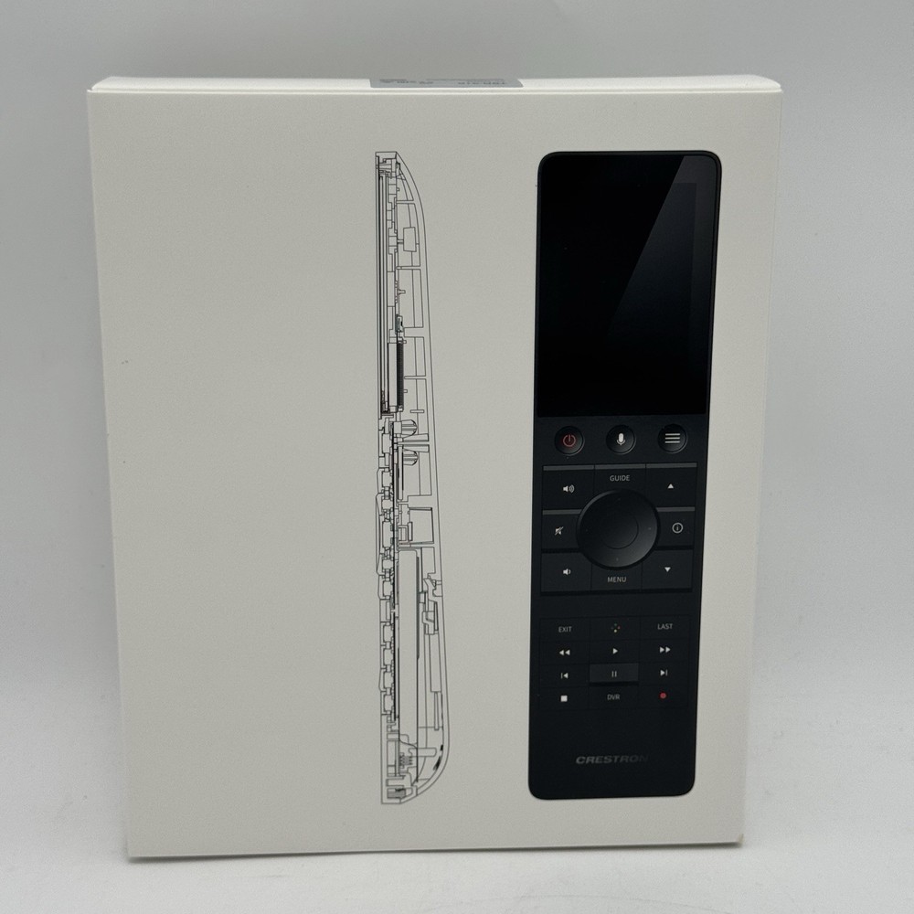 Crestron TSR-310 Handheld Touch Screen Remote – 6508585 – Black – NEW SEALED
